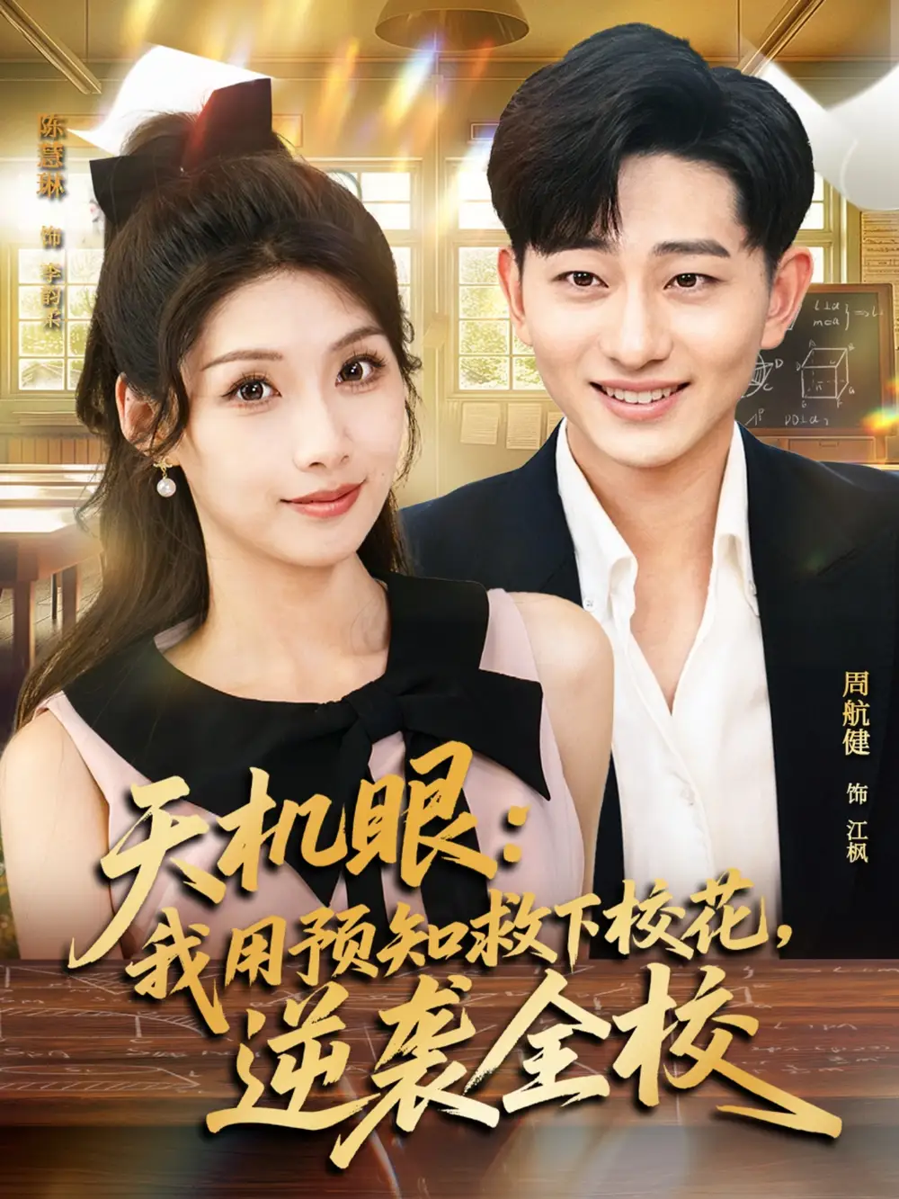 《天机眼我用预知救下校花逆袭全校（80集）》短剧全集免费在线看