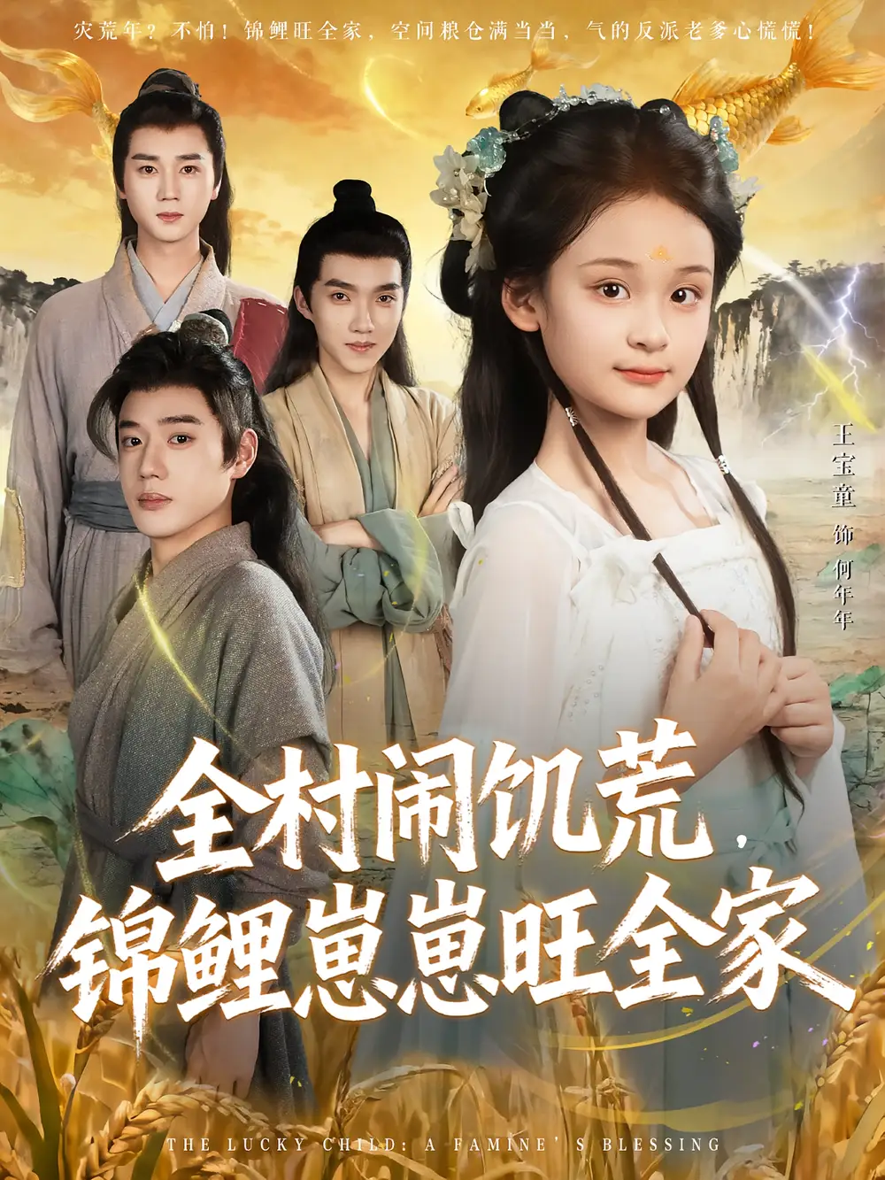 《全村闹饥荒，锦鲤崽崽旺全家（72集）》短剧全集免费在线看