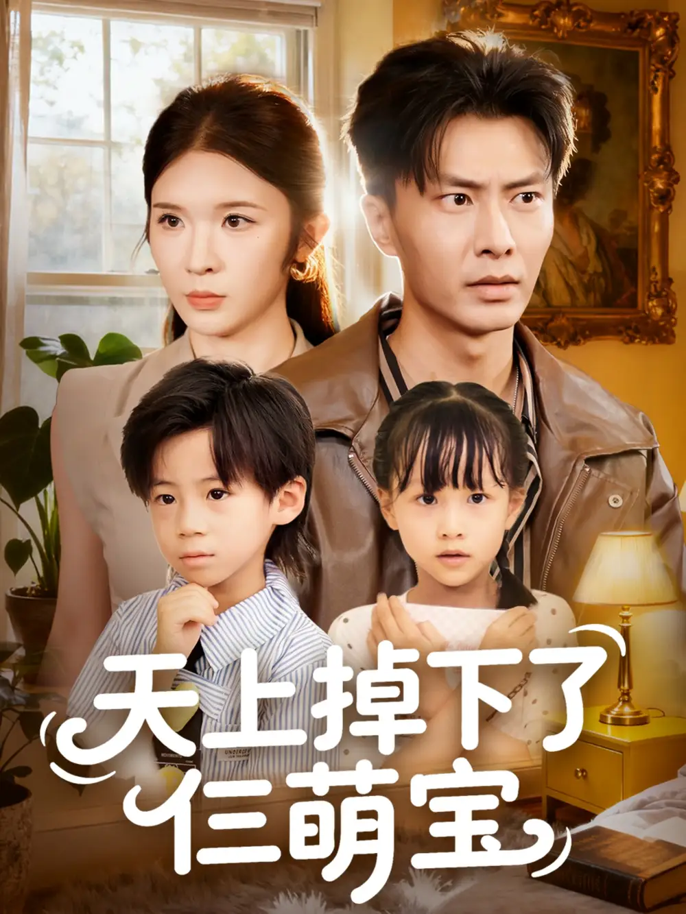 《天上掉下了仨萌宝（80集）》短剧全集免费在线看