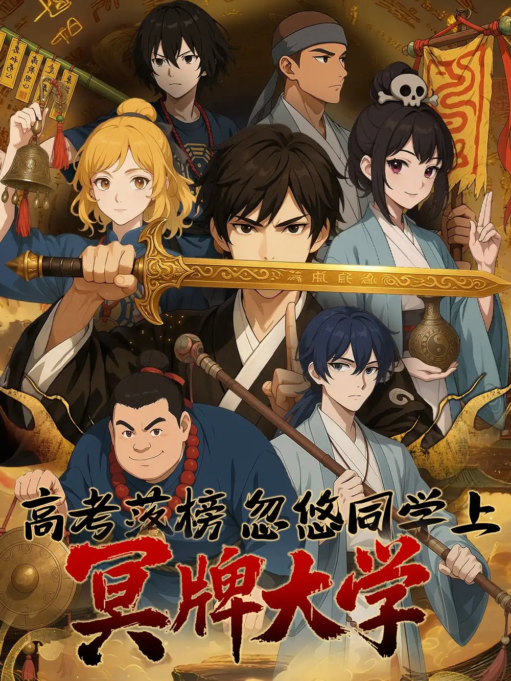 《高考落榜忽悠同学上冥牌大学（54集）叶玲&林翔》短剧全集免费在线看