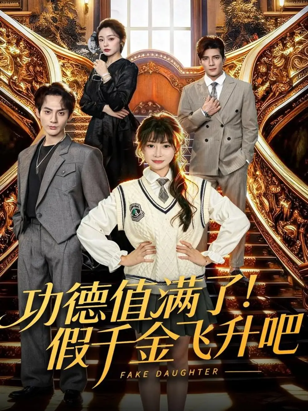 《功德值满了！假千金飞升吧（71集）赵文浩＆赵学茹》短剧全集免费在线看