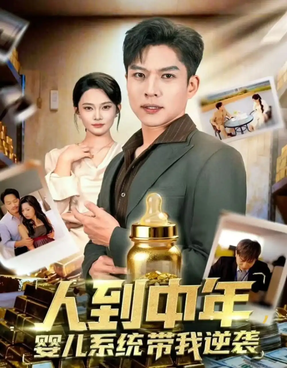 《人到中年，婴儿系统带我逆袭（75集）张家嘉&孙思凡》短剧全集免费在线看