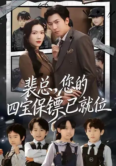 《裴总，您的四宝保镖已就位（80集）李柏谊＆孙箫涵》短剧全集免费在线看