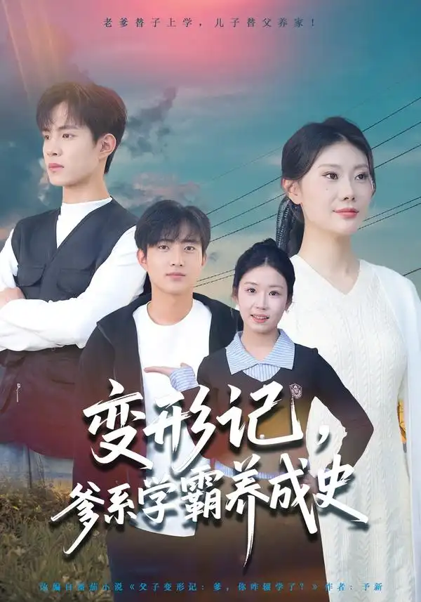 《变形记，爹系学霸养成史（73集）陈禾禾&魏伯祥》短剧全集免费在线看