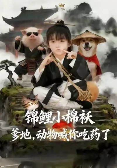 《锦鲤小棉袄爹地，动物喊你吃药了（50集）维尼&张宸彬》短剧全集免费在线看