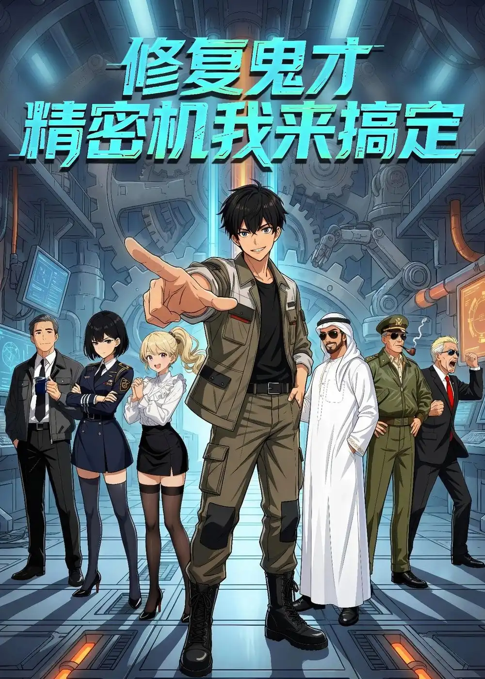 《修复鬼才，精密机我来搞定&修复鬼才精密机我来搞定（70集）动漫》短剧全集免费在线看