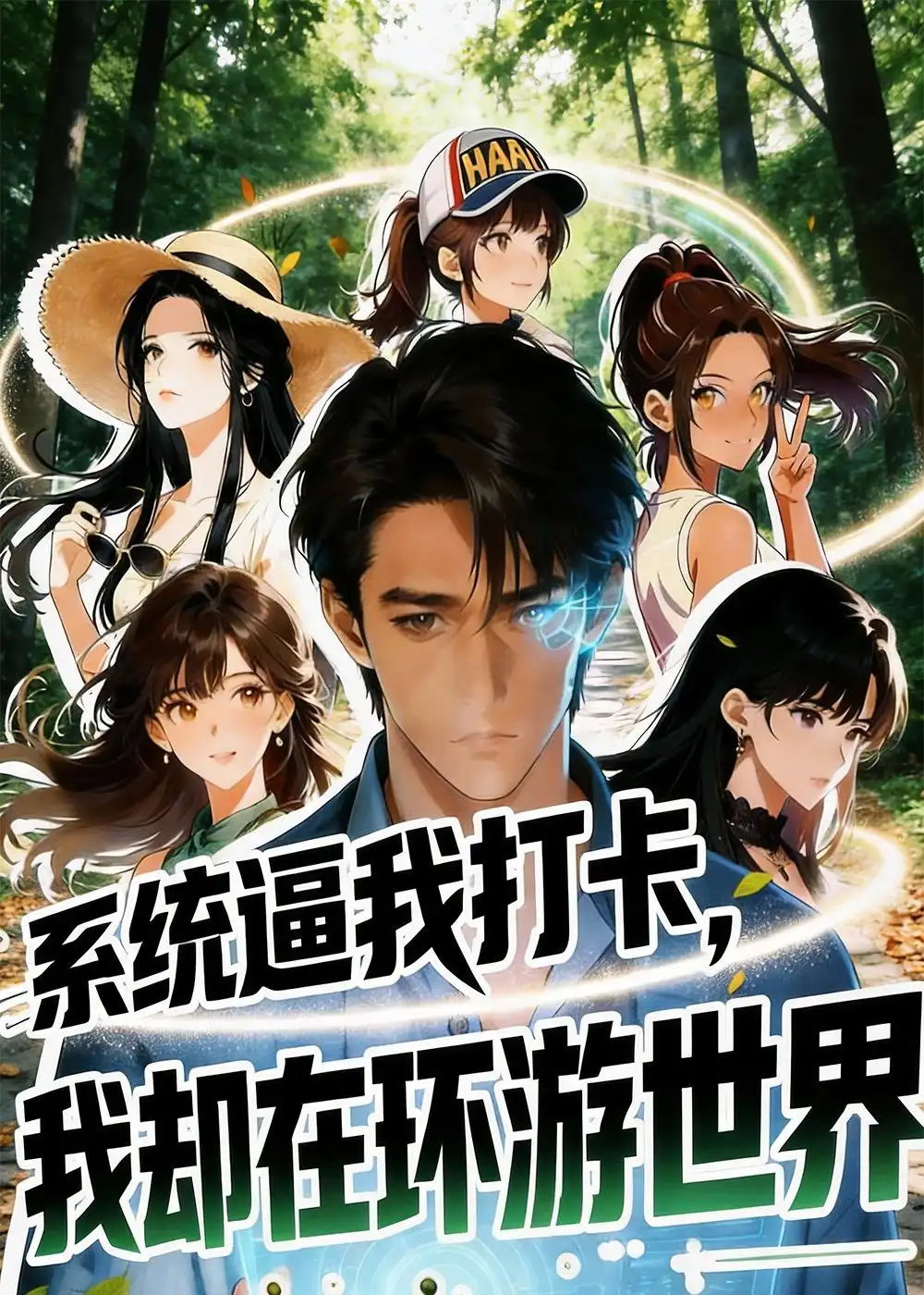 《系统逼我打卡，我却在环游世界&系统逼我打卡我却在环游世界（60集）动漫》短剧全集免费在线看