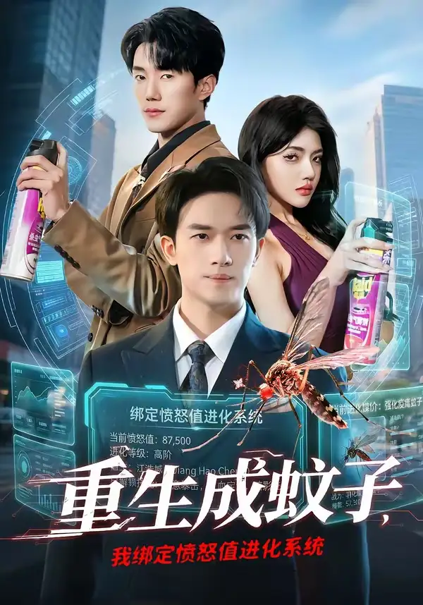 《重生成蚊子，我绑定愤怒值进化系统（61集）邓彦＆瑾宁》短剧全集免费在线看