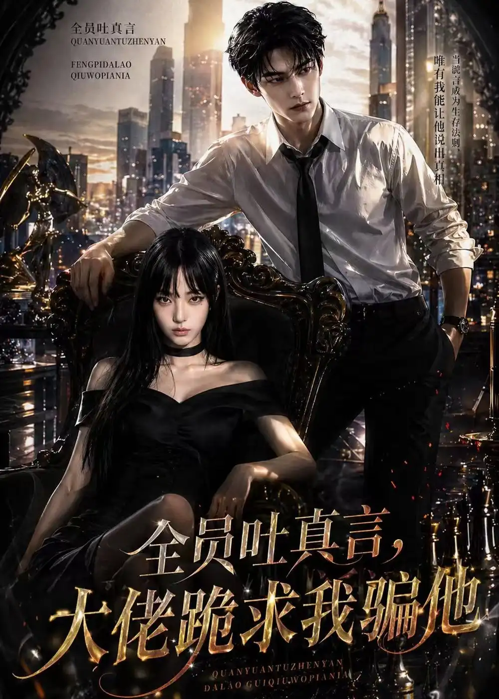 《全员吐真言，大佬跪求我骗他&全员吐真言大佬跪求我骗他（45集）AI短剧（2026）》短剧全集免费在线看
