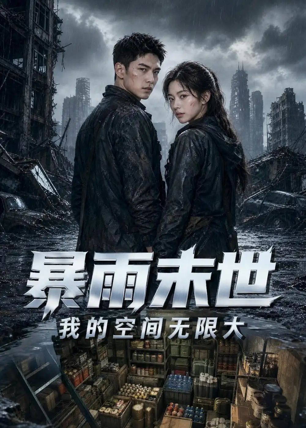 《暴雨末世我的空间无限大(67集)Ai短剧》短剧全集免费在线看