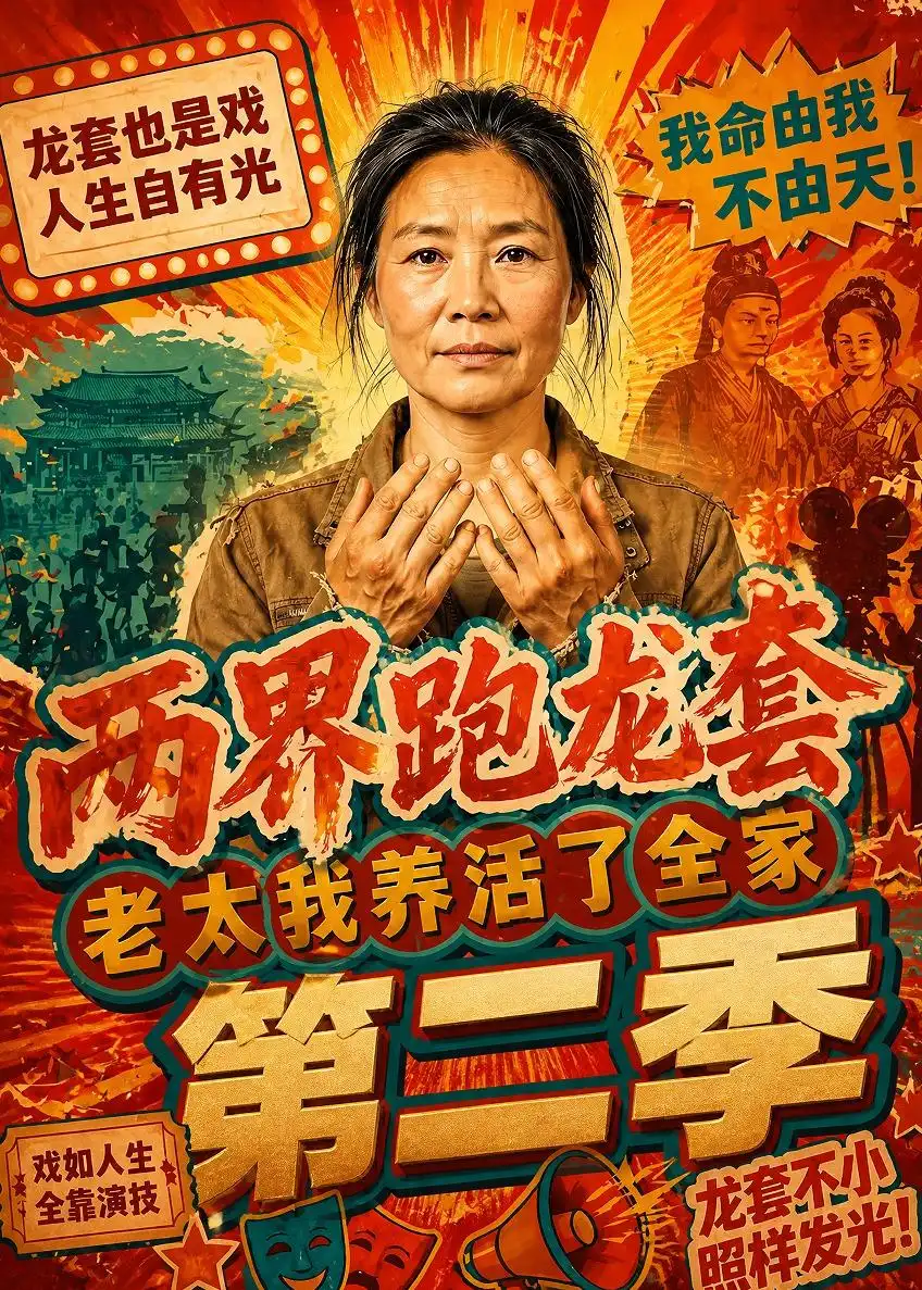 《两界跑龙套，老太我养活了全家第二季&两界跑龙套老太我养活了全家第二季（82集）》短剧全集免费在线看