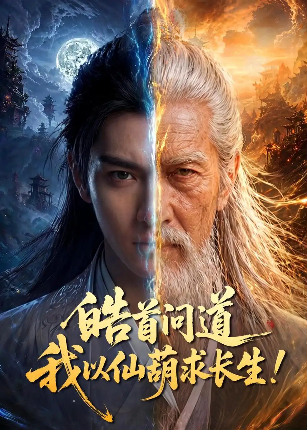 《皓首问道，我以仙葫求长生！&皓首问道我以仙葫求长生（67集）AI短剧 (2026)》短剧全集免费在线看