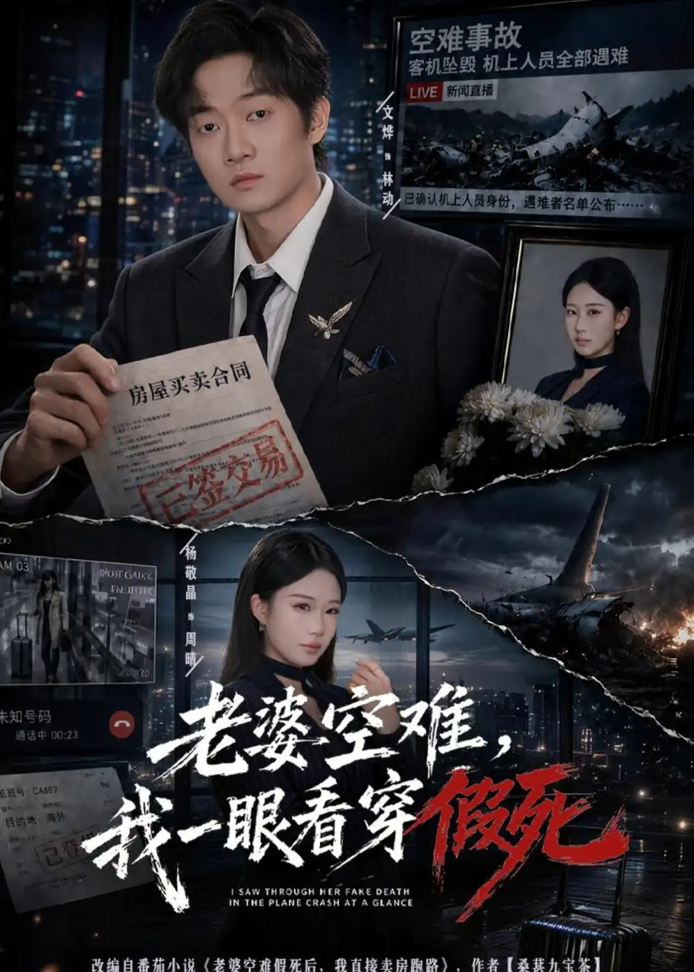 《老婆空难，我一眼看穿假死&老婆空难我一眼看穿假死（80集）文烨＆杨敬晶 (2026)》短剧全集免费在线看