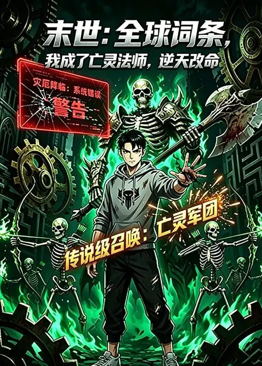 《末世全球词条我成了亡灵法师逆天改命(25集)动态漫》短剧全集免费在线看
