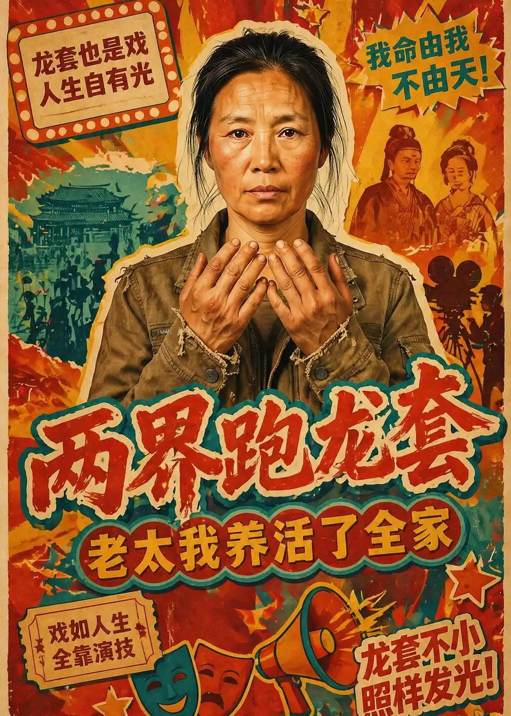 《两界跑龙套老太我养活了全家(80集)Ai短剧》短剧全集免费在线看