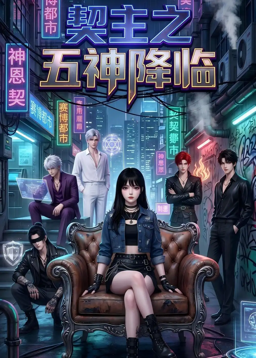 《契主之五神降临（50集）动漫》短剧全集免费在线看
