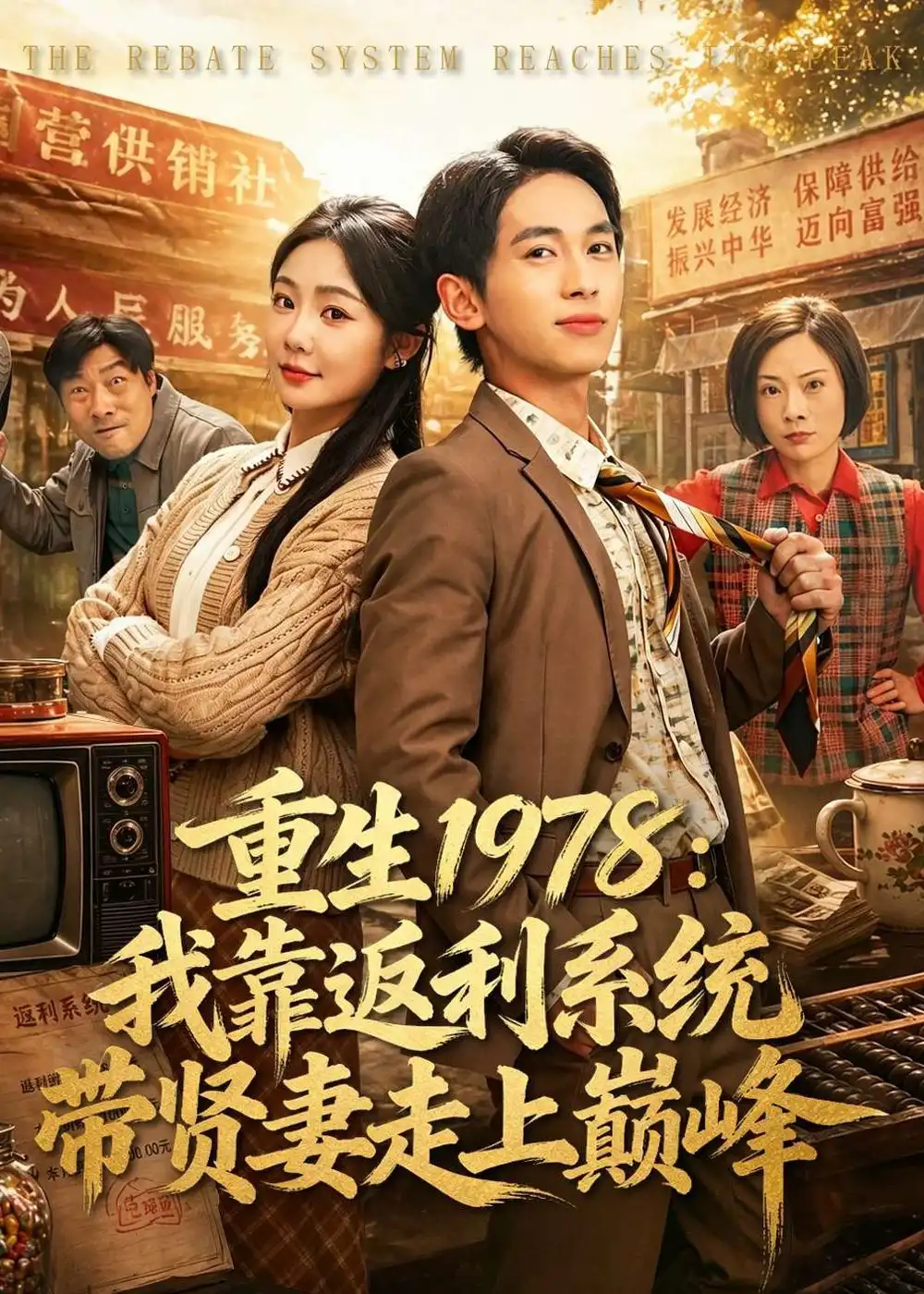 《重生1978我靠返利系统带贤妻走上巅峰（60集）雷孙强＆尹喜善》短剧全集免费在线看