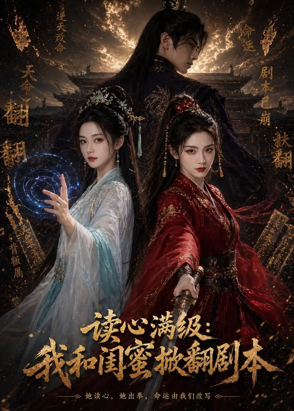 《读心满级我和闺蜜掀翻剧本（30集）Ai短剧》短剧全集免费在线看