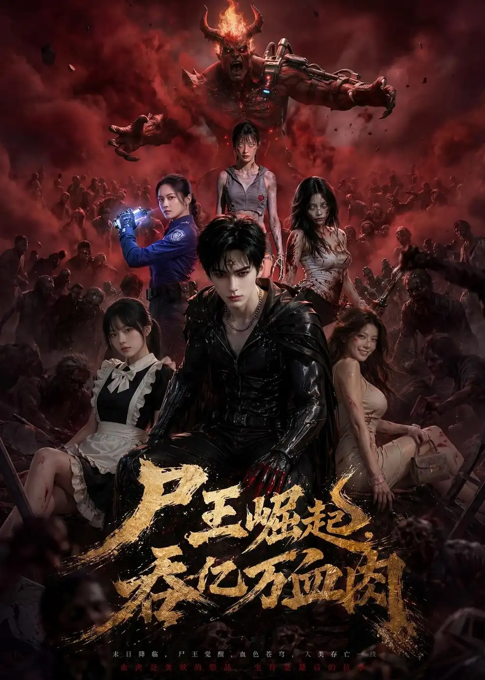 《尸王崛起吞亿万血肉（80集）AI短剧》短剧全集免费在线看