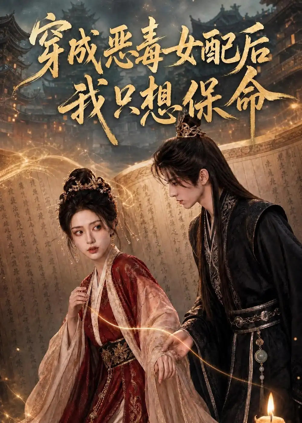 《穿成恶毒女配后我只想保命（100集）AI短剧 (2026)》短剧全集免费在线看