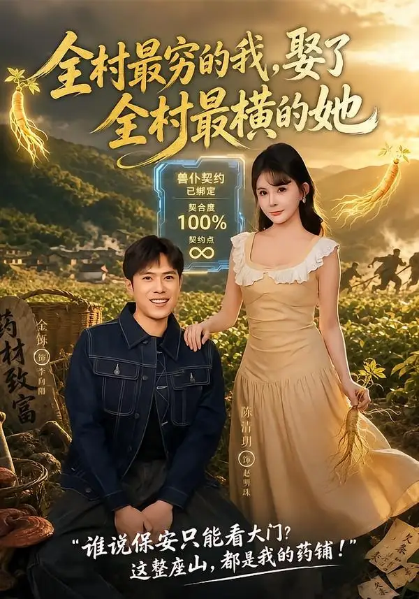 《全村最穷的我，娶了全村最横的她&全村最穷的我娶了全村最横的她（72集）金铄＆陈清玥 (2026)》短剧全集免费在线看