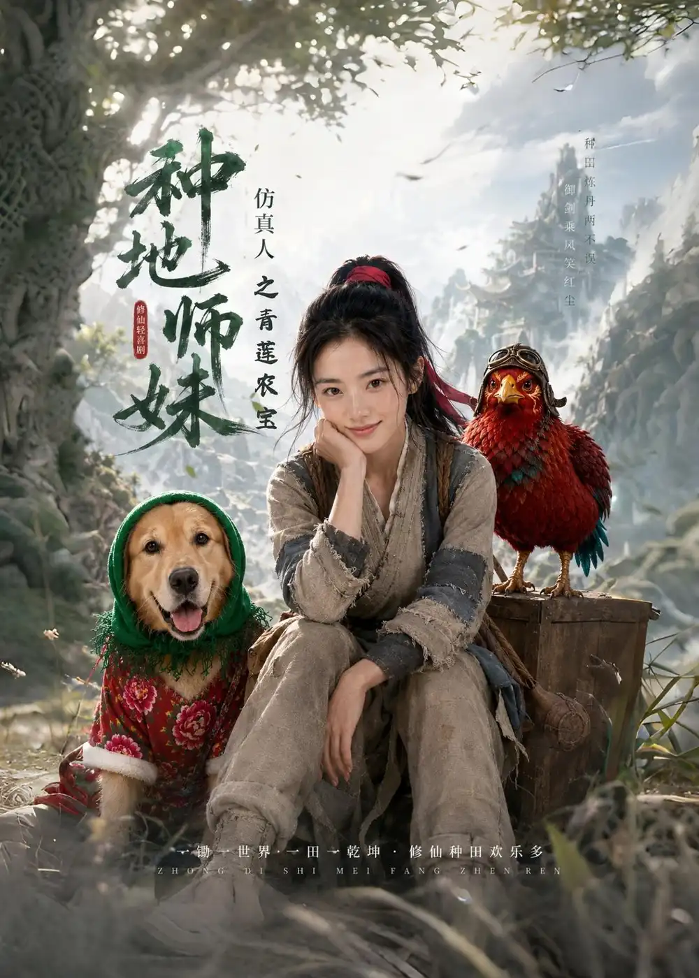 《种地师妹仿真人之青莲农宝（66集）AI短剧 (2026)》短剧全集免费在线看