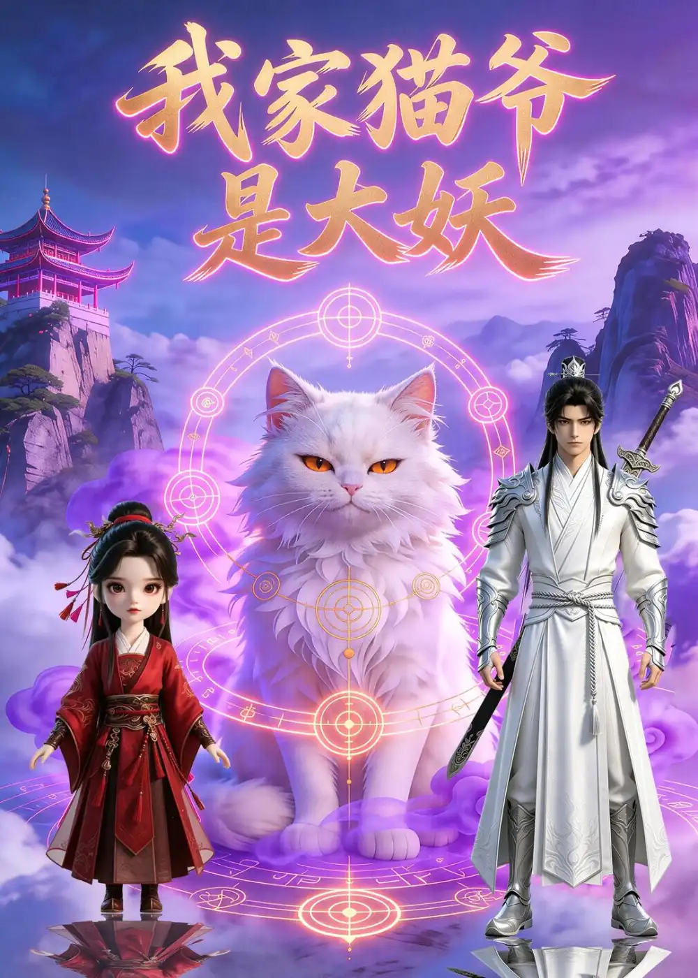 《我家猫爷是大妖（30集）AI短剧 (2026)》短剧全集免费在线看
