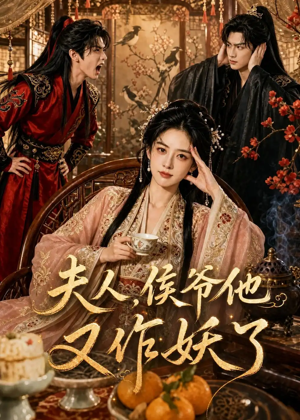 《夫人，侯爷他又作妖了&夫人侯爷他又作妖了（35集）AI短剧 (2026)》短剧全集免费在线看