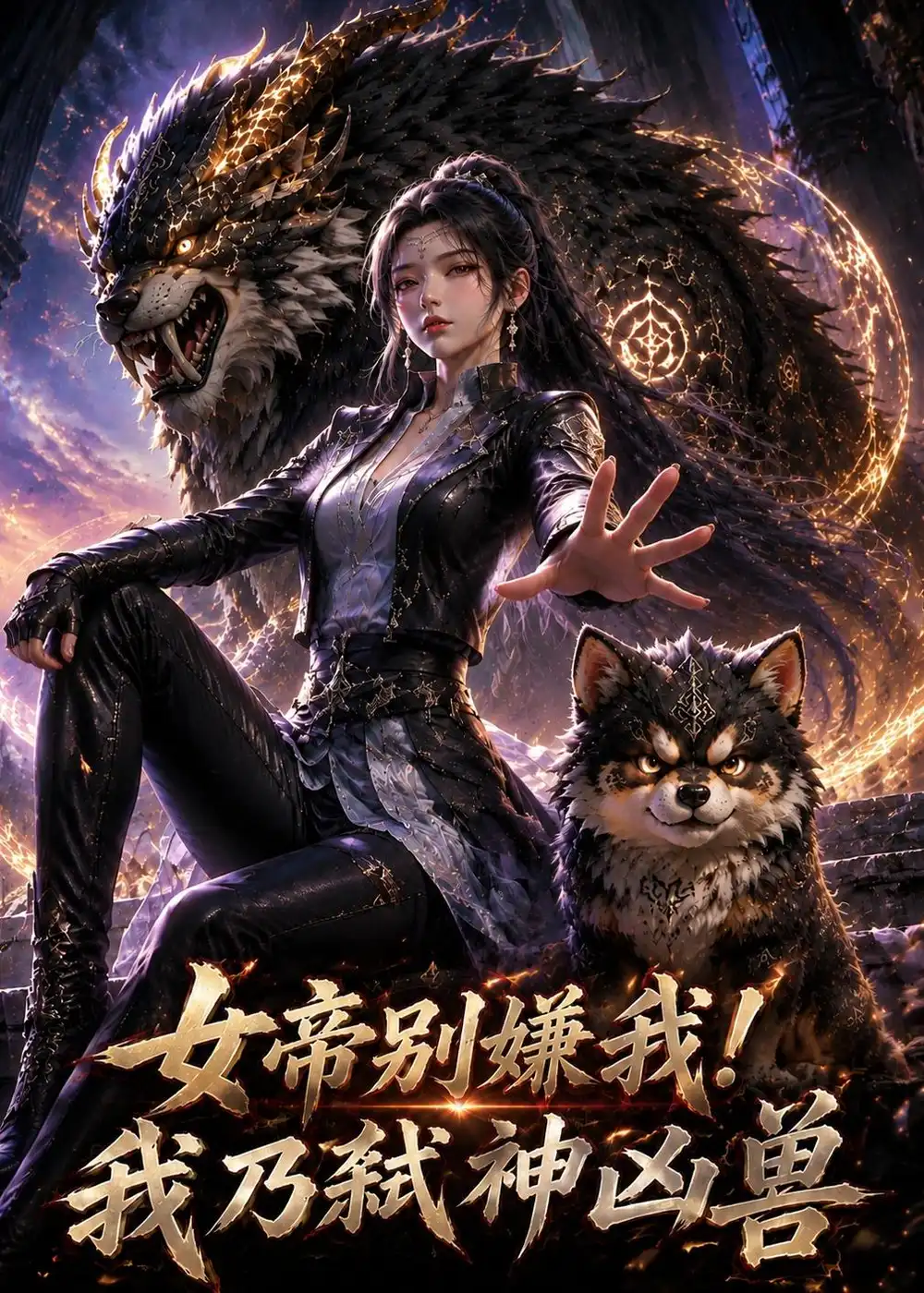 《女帝别嫌我！我乃弑神凶兽&女帝别嫌我我乃弑神凶兽（90集）AI短剧 (2026)》短剧全集免费在线看
