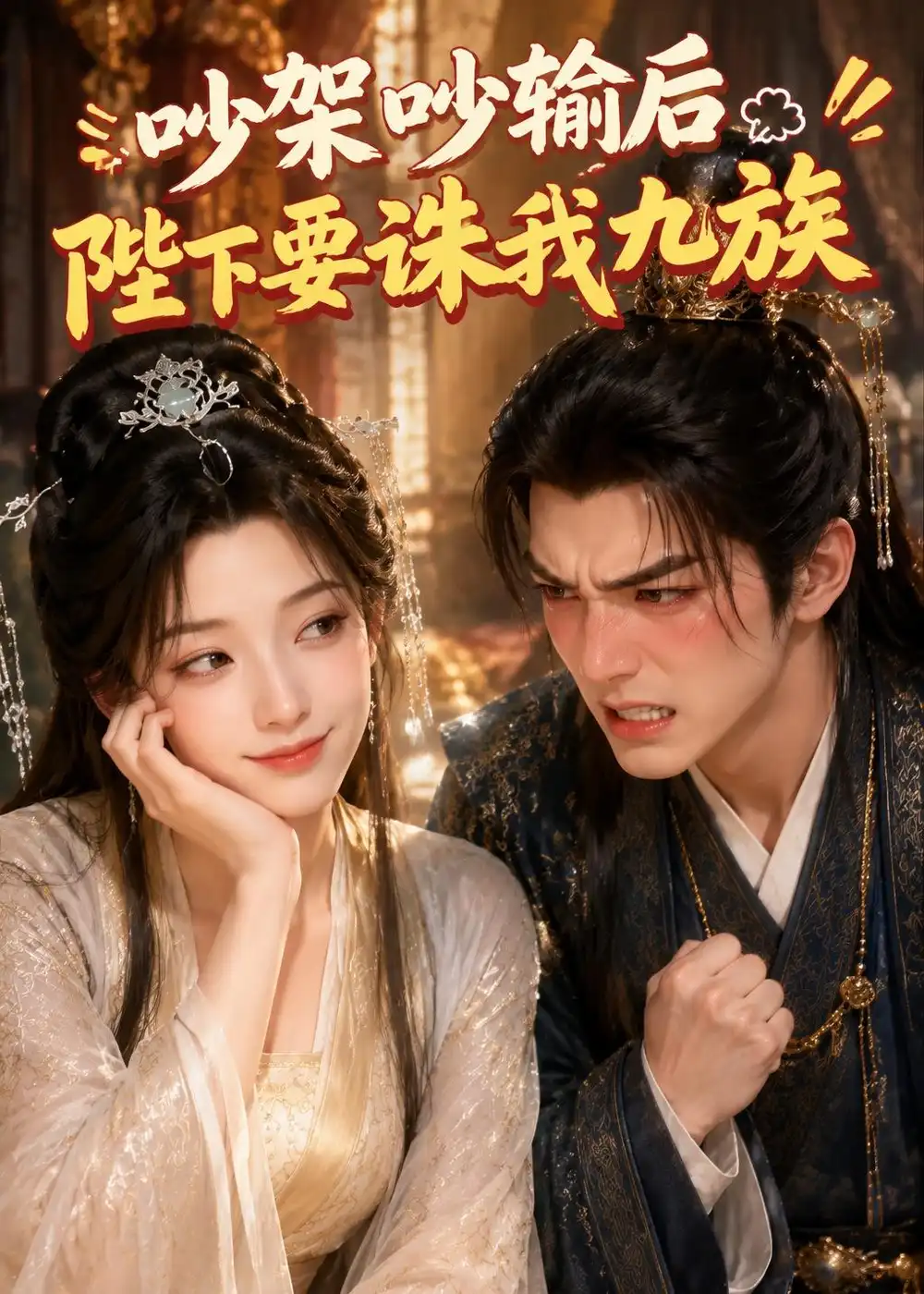 《吵架吵输后陛下要诛我九族（21集）AI短剧》短剧全集免费在线看