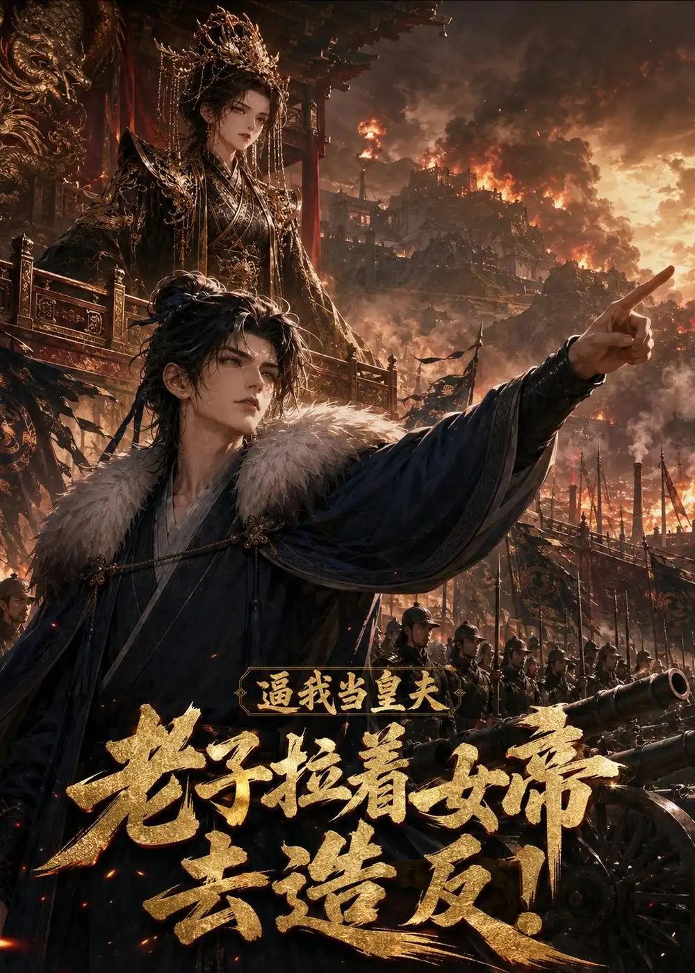 《逼我当皇夫老子拉着女帝去造反!&逼我当皇夫老子拉着女帝去造反（44集）AI短剧 (2026)》短剧全集免费在线看