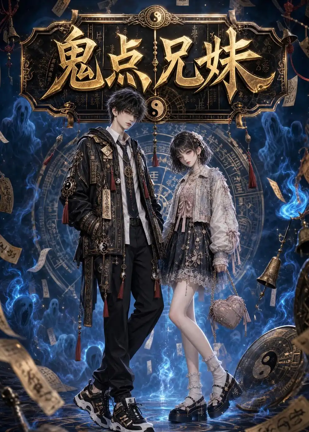 《鬼点兄妹（23集）AI短剧 (2026)》短剧全集免费在线看