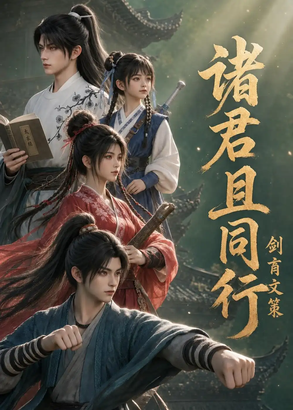 《诸君且同行，剑育文策&诸君且同行剑育文策（74集）AI短剧 (2026)》短剧全集免费在线看