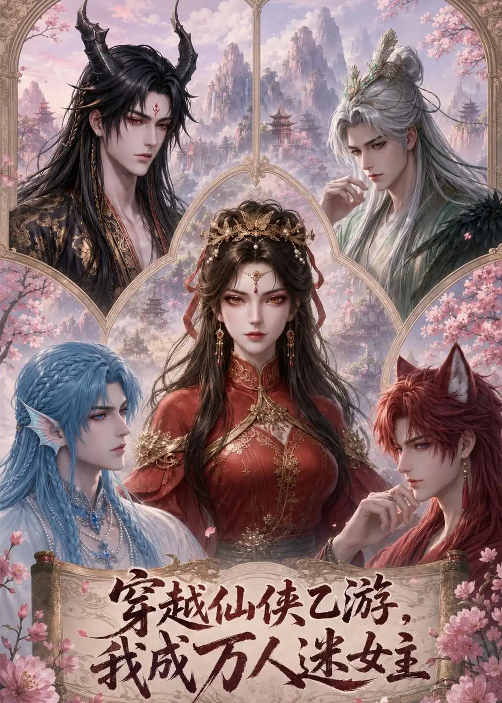 《穿越仙侠乙游，我成万人迷女主&穿越仙侠乙游我成万人迷女主（68集）AI短剧 (2026)》短剧全集免费在线看