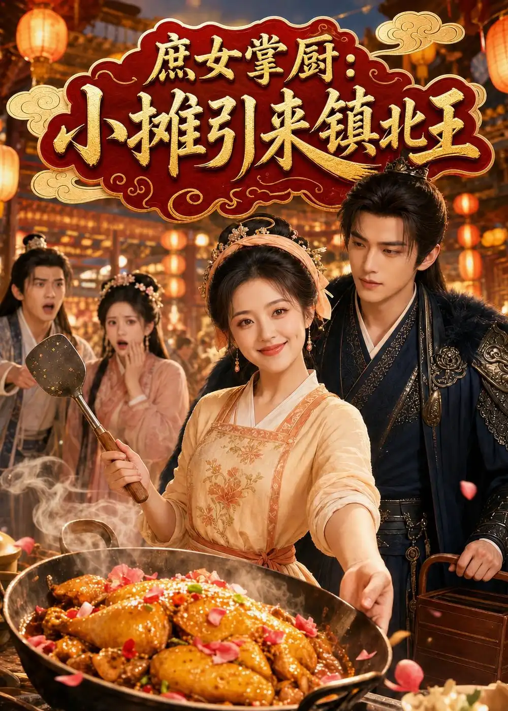 《庶女掌厨小摊引来镇北王（65集）AI短剧》短剧全集免费在线看