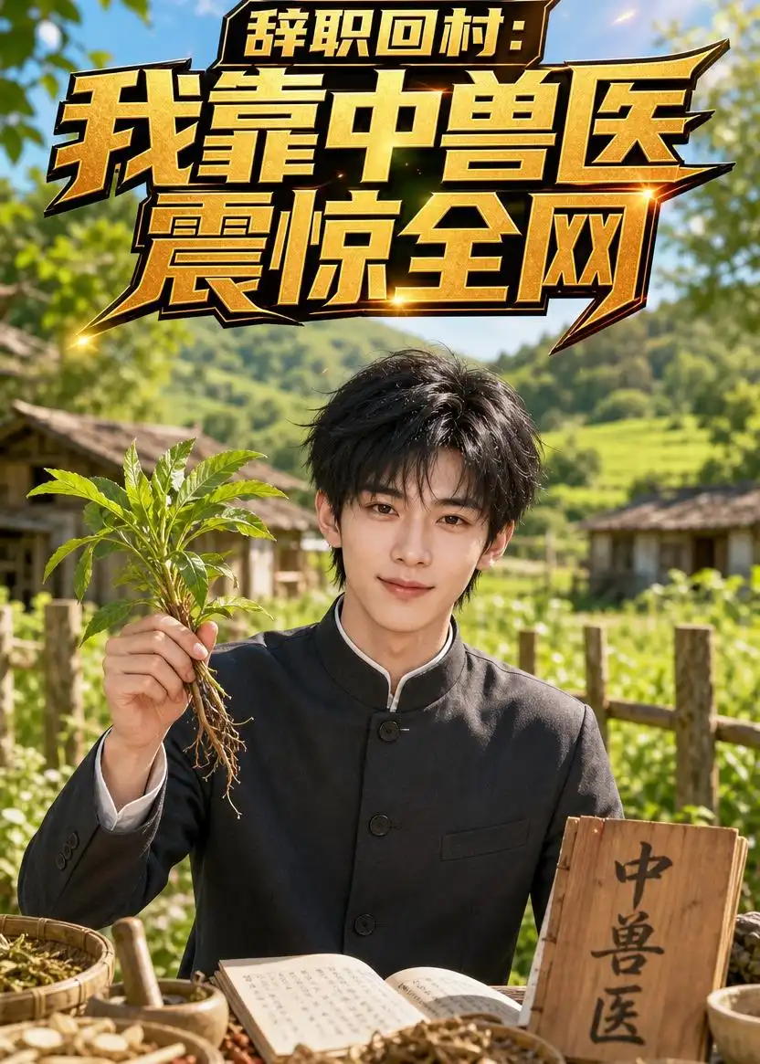 《辞职回村我靠中兽医震惊全网（34集）AI短剧》短剧全集免费在线看