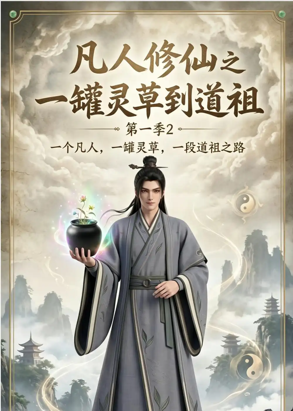 《凡人修仙之一罐灵草到道祖第一季2（135集）AI短剧 (2026)》短剧全集免费在线看
