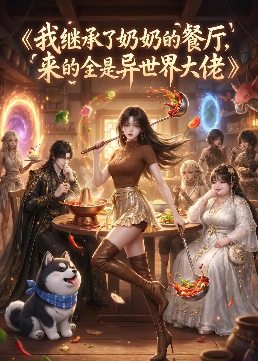 《我继承了奶奶的餐厅，来的全是异世界大佬&我继承了奶奶的餐厅来的全是异世界大佬（33集） AI短剧 (2026)》短剧全集免费在线看