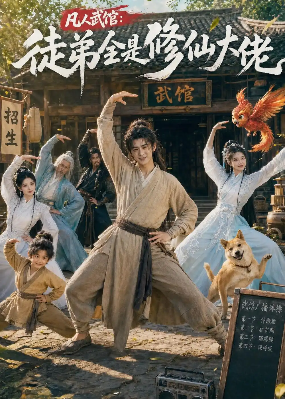 《凡人武馆徒弟全是修仙大佬（66集）AI短剧》短剧全集免费在线看