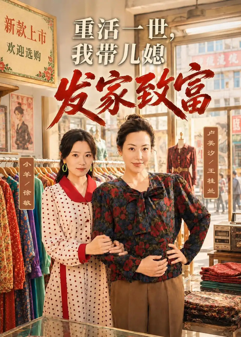 《重活一世，我带儿媳发家致富&重活一世我带儿媳发家致富（57集）卢美汐＆张中宇 (2026)》短剧全集免费在线看