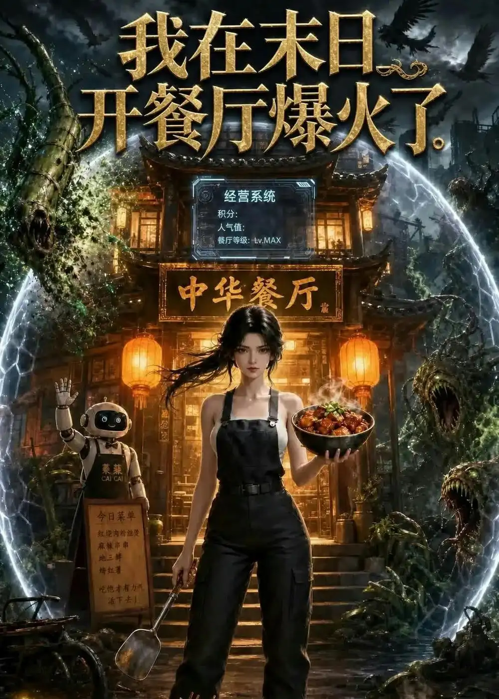 《我在末日，开餐厅爆火了&我在末日开餐厅爆火了（75集）AI短剧 (2026)》短剧全集免费在线看