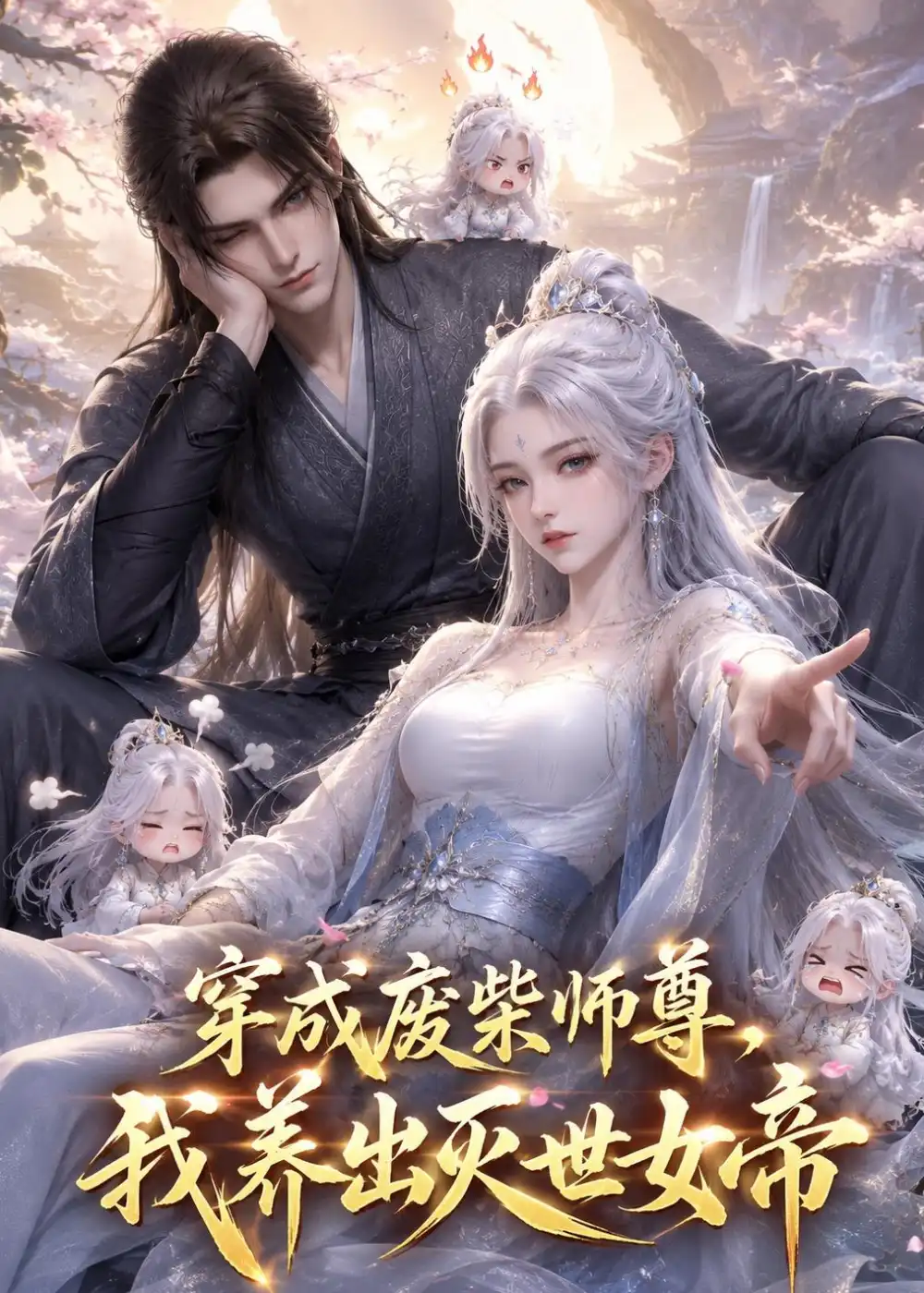 《穿成废材师尊，我养出灭世女帝&穿成废材师尊我养出灭世女帝（49集）AI短剧 (2026)》短剧全集免费在线看