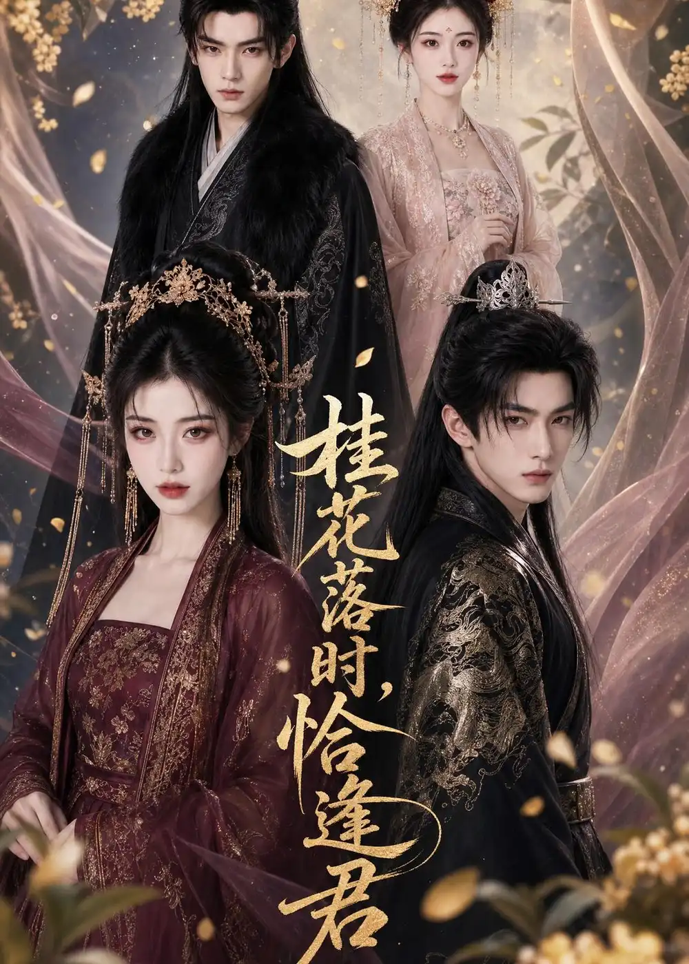《桂花落时，恰逢君&桂花落时恰逢君（49集）AI短剧 (2026)》短剧全集免费在线看