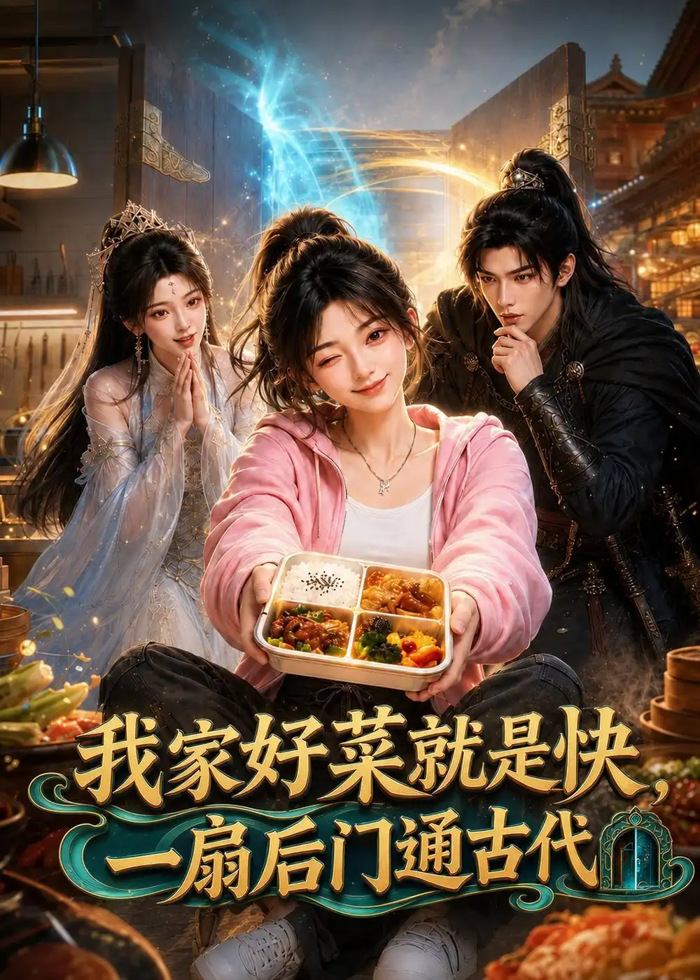 《我家好菜就是快一扇后门通古代（96集）Ai短剧》短剧全集免费在线看