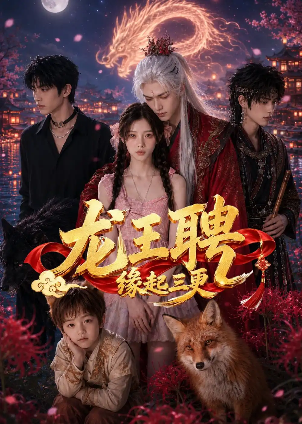 《龙王聘：缘起三更&龙王聘缘起三更（63集）AI短剧 (2026)》短剧全集免费在线看