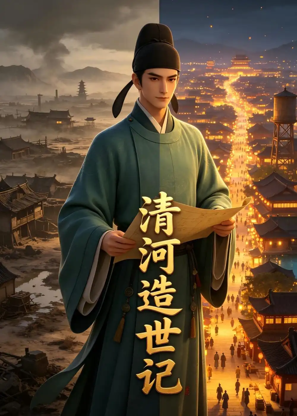 《清河创世记（79集）AI短剧 (2026)》短剧全集免费在线看