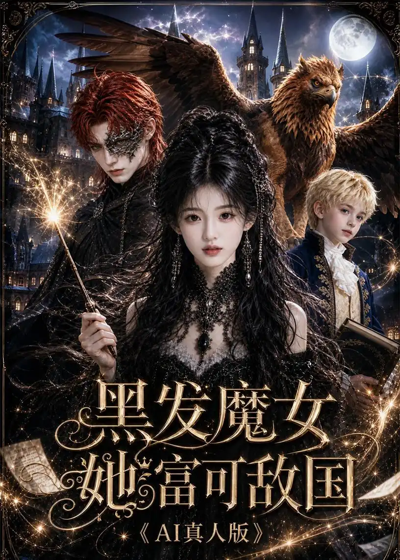 《黑发魔女她富可敌国AI真人版（67集）AI短剧》短剧全集免费在线看
