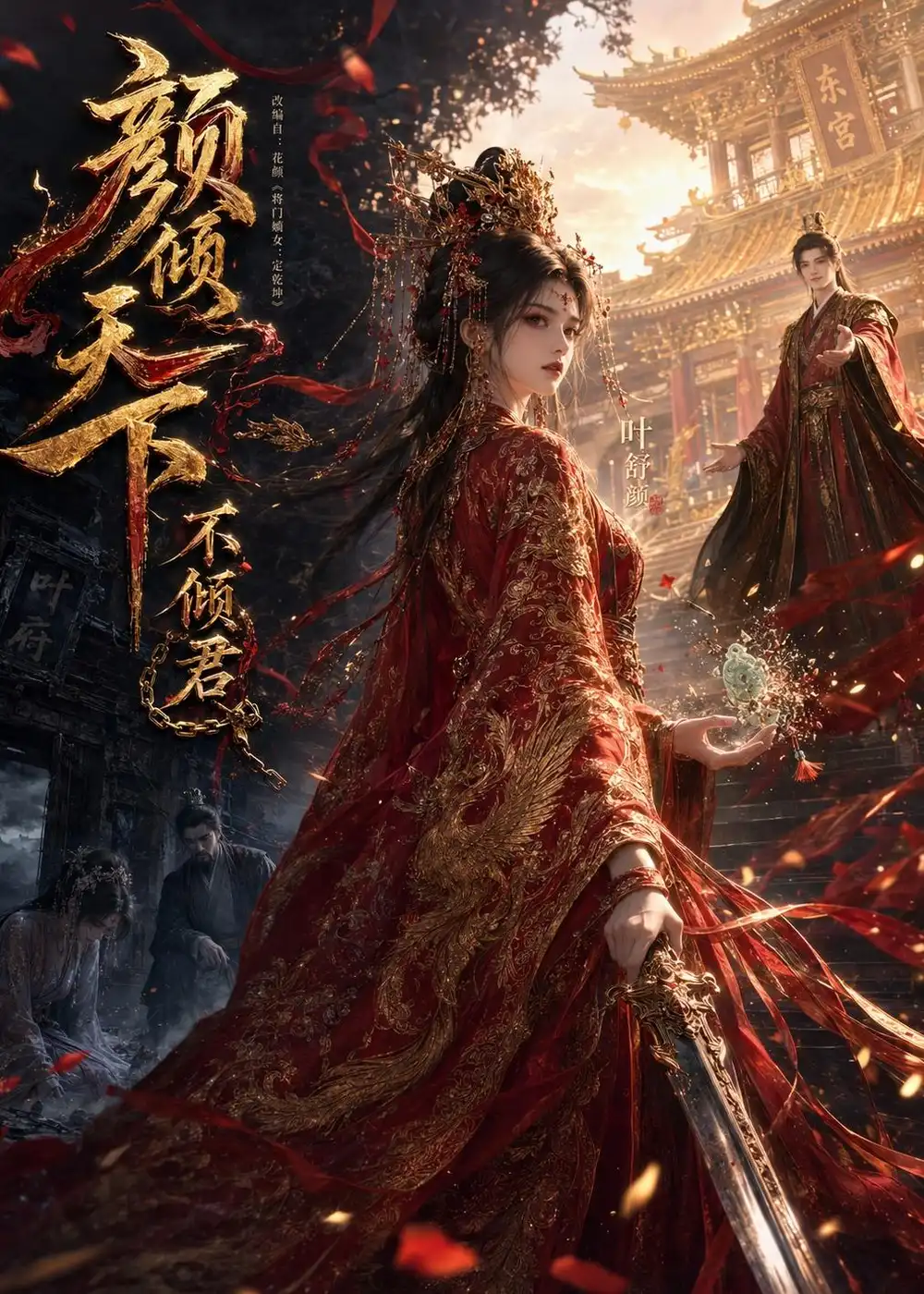 《颜倾天下不倾君（45集）AI短剧》短剧全集免费在线看