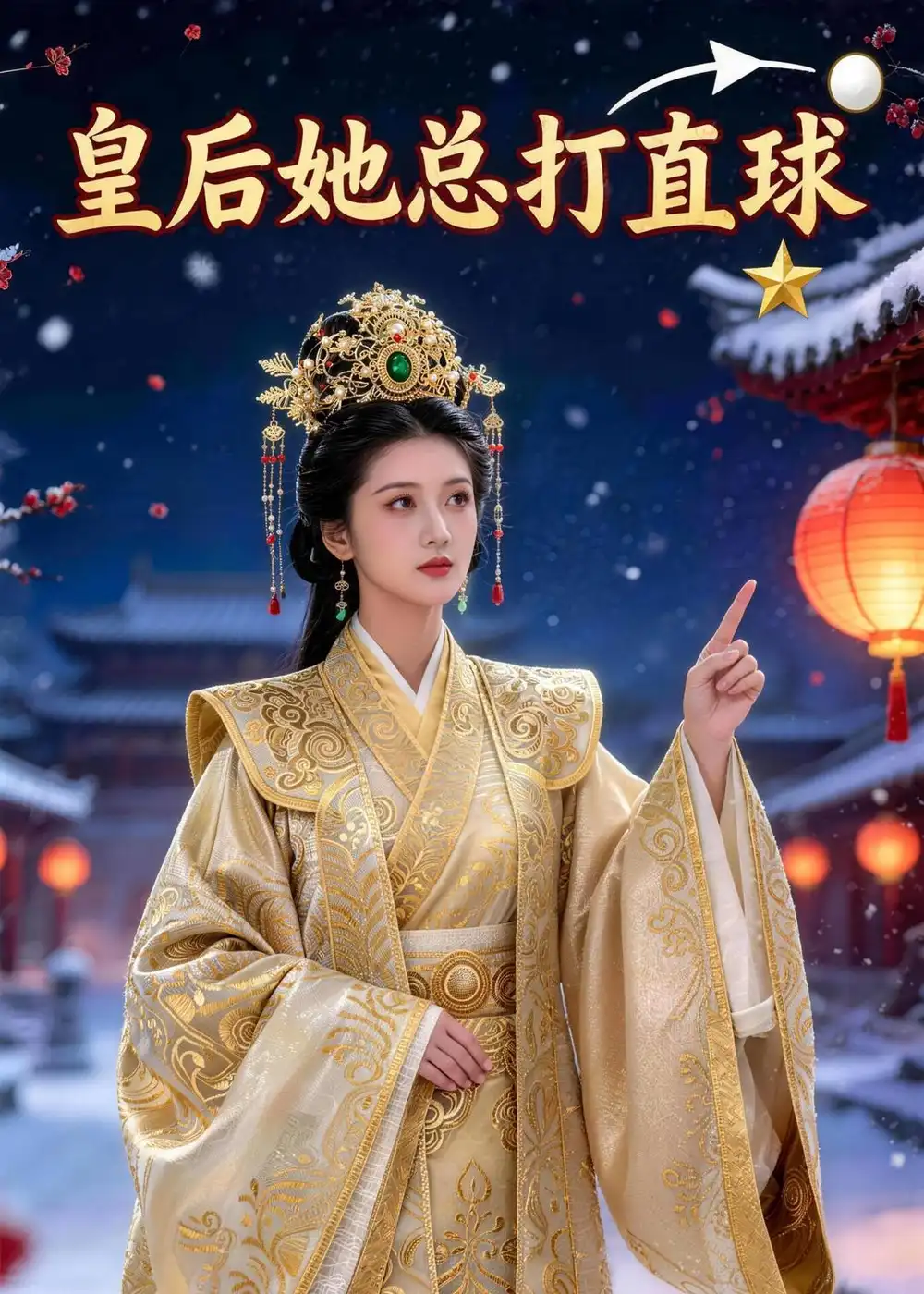 《皇后她总打直球（45集）AI短剧 (2026)》短剧全集免费在线看