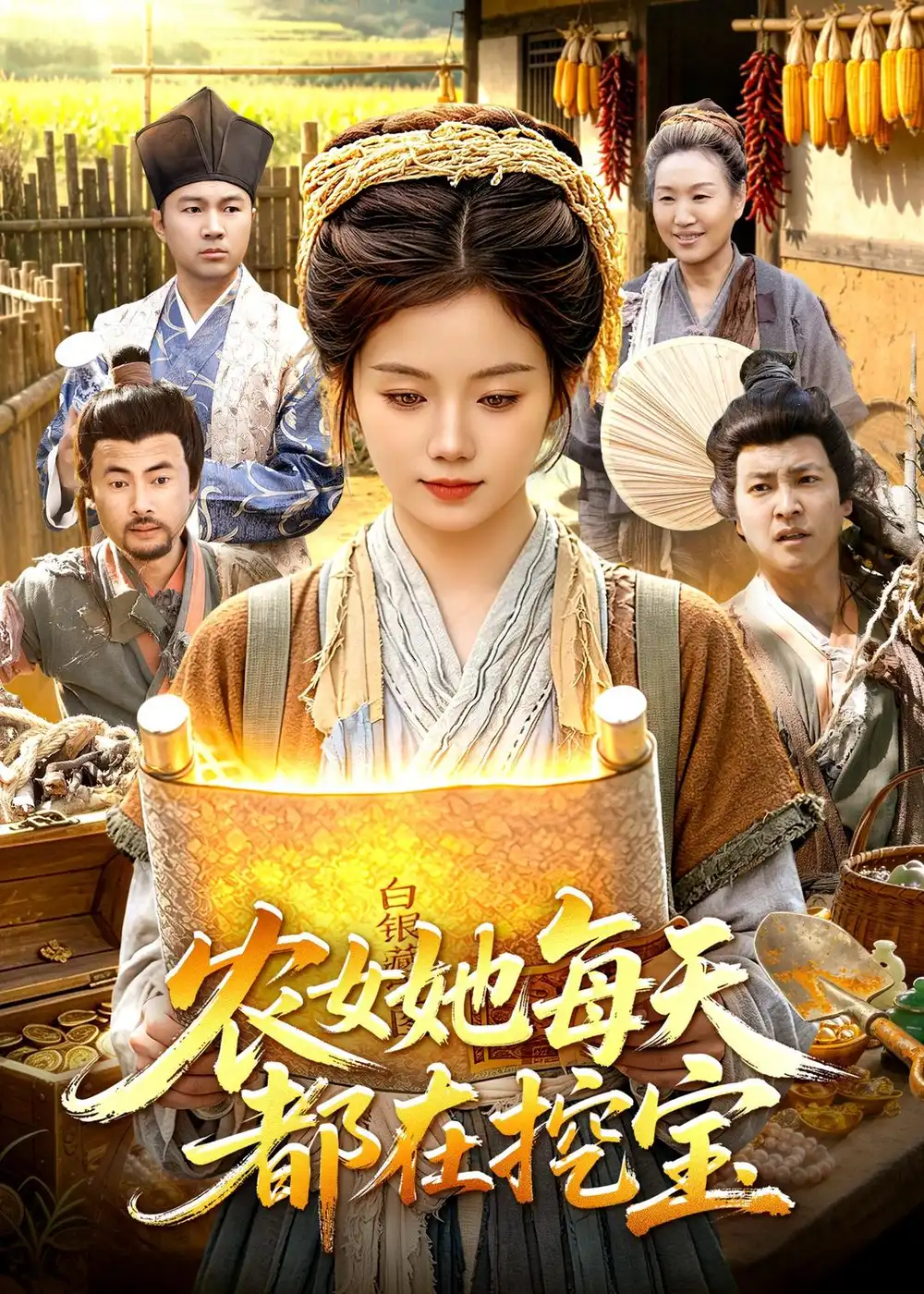 《农女她每天都在挖宝（105集）攸灵＆大森 (2026)》短剧全集免费在线看